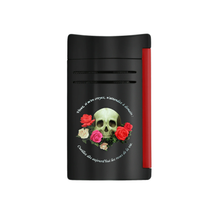 Charger l'image dans la galerie, ST Dupont Maxijet Lighter Chrome Memento Mori Black