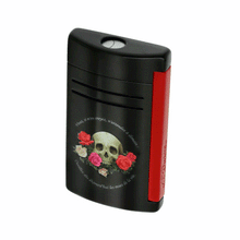 Charger l'image dans la galerie, ST Dupont Maxijet Lighter Chrome Memento Mori Black