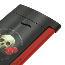 Charger l'image dans la galerie, ST Dupont Slim 7 Lighter Chrome Memento Mori Black