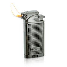 Charger l'image dans la galerie, Vector DUKE Series Dual Flame High Quality Lighter -Gun Metal