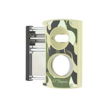Load image into Gallery viewer, S.T. Dupont Maxijet Double Blade Cutter - Camo Khaki