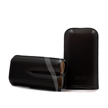 Load image into Gallery viewer, Jemar Pure Cowhide Leather Black Case -2C