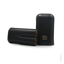 Load image into Gallery viewer, Jemar Cigar Case Purera Silver Negro