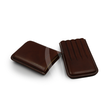 Load image into Gallery viewer, Jemar Brown Cowhide Leahter Cigarillo Case - 5C