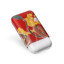 Load image into Gallery viewer, Elie Bleu Dragon Cigar Case - 3 Cigars caliber 27