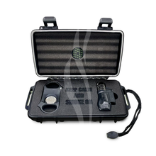 Load image into Gallery viewer, Keep Calm & Smoke On Cigar Caddy Travel Case 5 cig