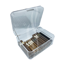 Load image into Gallery viewer, SKRLN Crystal-Clear Acrylic Humidor