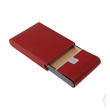 Load image into Gallery viewer, Hf Travel Humidor Red For 10 Cigars