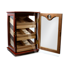 Load image into Gallery viewer, SKRLN Cigar Humidor Cedar wood Cabinet