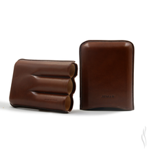 Load image into Gallery viewer, Jemar Cigar Case Purera Vaquetilla Marron