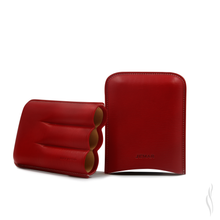 Load image into Gallery viewer, Jemar Cigar Case Purera Vaquetilla Rojo