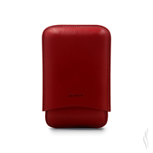 Load image into Gallery viewer, Jemar Cigar Case Purera Vaquetilla Rojo