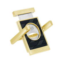 Load image into Gallery viewer, S.T. Dupont Lacquered Black Cigar Cutter - Monogram 1872 Collection