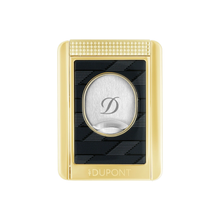 Load image into Gallery viewer, S.T. Dupont Lacquered Black Cigar Cutter - Monogram 1872 Collection