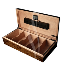Load image into Gallery viewer, Prometheus Milano Series Humidor Walnut 100C