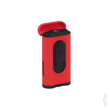 Load image into Gallery viewer, Xikar Hedron Lighter - Red & Black