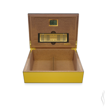Load image into Gallery viewer, Parejo Cigar Humidor Salsa Dance Yellow Design