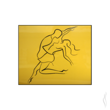 Load image into Gallery viewer, Parejo Cigar Humidor Salsa Dance Yellow Design