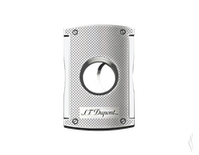 Load image into Gallery viewer, S.T. Dupont Maxijet Cigar Cutter Chrome Grid