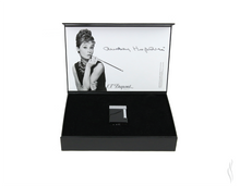 Load image into Gallery viewer, S.T. Dupont Audrey Hepburn Thematic Edition Night Black Lighter