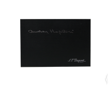 Load image into Gallery viewer, S.T. Dupont Audrey Hepburn Thematic Edition Night Black Lighter