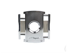 Load image into Gallery viewer, S.T. Dupont Maxijet Cigar Cutter Chrome Grid