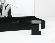 Load image into Gallery viewer, S.T. Dupont Audrey Hepburn Thematic Edition Night Black Lighter