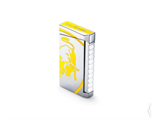 Load image into Gallery viewer, Tonino Lamborghini Ii Toro Yellow Torch Flame Lighter