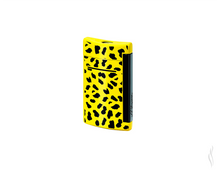Load image into Gallery viewer, S.T. Dupont Minijet Leopard Yellow Lacquer Lighter