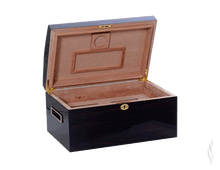 Load image into Gallery viewer, Black Lacquer Humidor Sk1056P