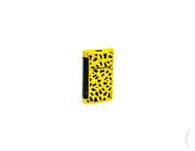 Load image into Gallery viewer, S.T. Dupont Minijet Leopard Yellow Lacquer Lighter