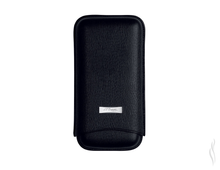 Load image into Gallery viewer, S.T. Dupont Pouch Adjustable Black Leather 3Cig