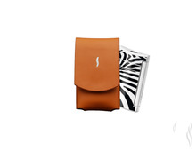 Load image into Gallery viewer, S.T. Dupont Lighter Case 183052 Minijet Orange Leather