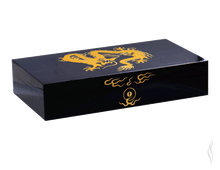 Charger l'image dans la galerie, Elie Bleu Humidor "Dragon" Blk Sycamore 110Cig