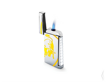 Load image into Gallery viewer, Tonino Lamborghini Ii Toro Yellow Torch Flame Lighter