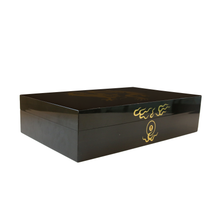 Charger l'image dans la galerie, Elie Bleu Humidor "Dragon" Blk Sycamore 110Cig