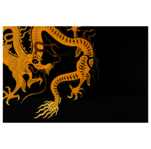 Charger l'image dans la galerie, Elie Bleu Humidor "Dragon" Blk Sycamore 110Cig