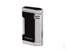 Load image into Gallery viewer, Prometheus Lighter Magmat21 Blk Lacquer Chrome+Pun