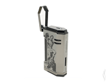 Charger l'image dans la galerie, Prometheus Lighter Magmatp6 God Of Fire Shiny Gunmetal+Pun