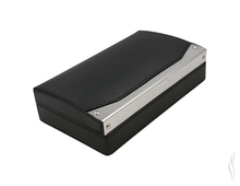 Load image into Gallery viewer, Humidor Black Leather