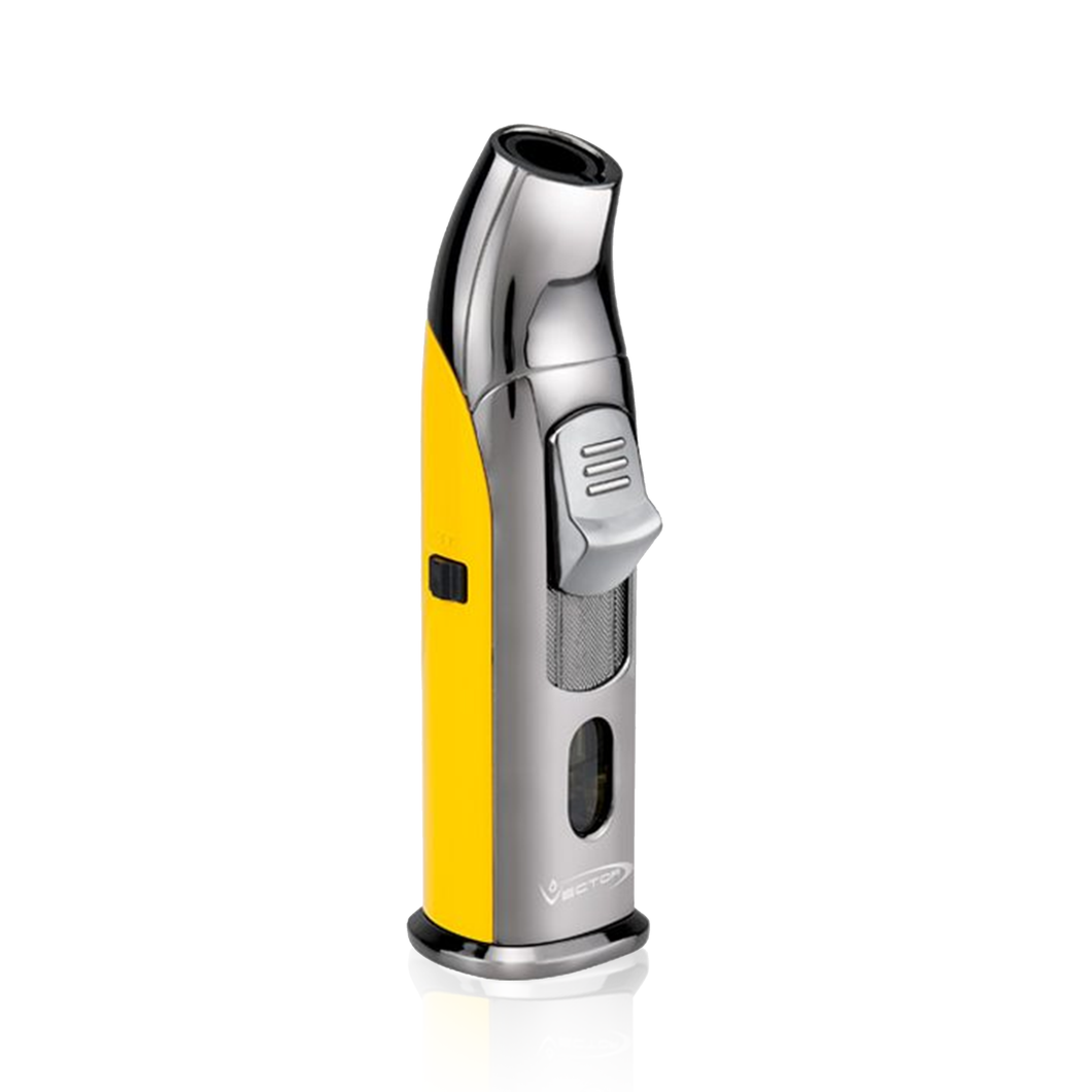 Vector AZTECH Series High Quality Lighter - Lacquer Yellow