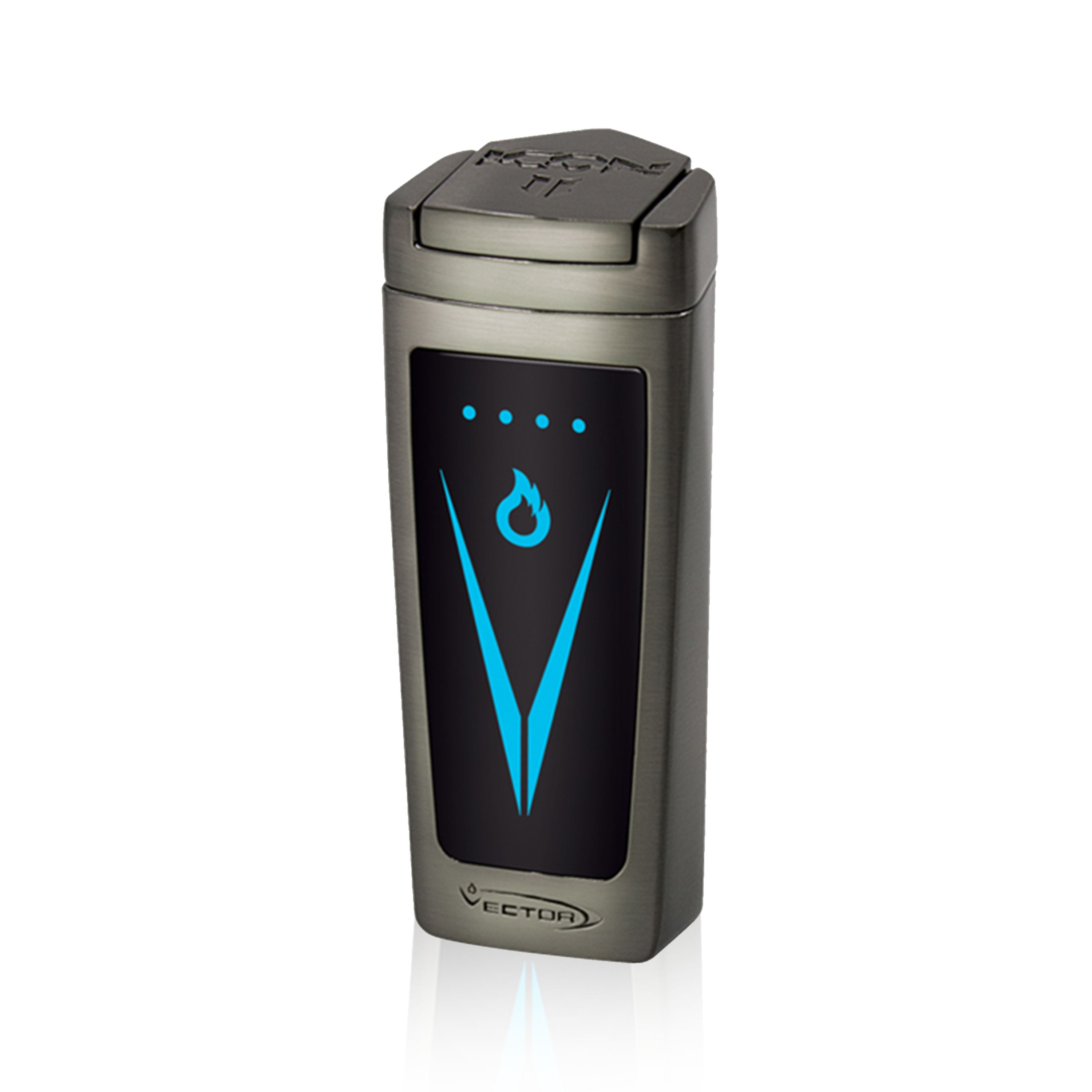 Vector ICON II Series High Quality Lighter - Gun Metal