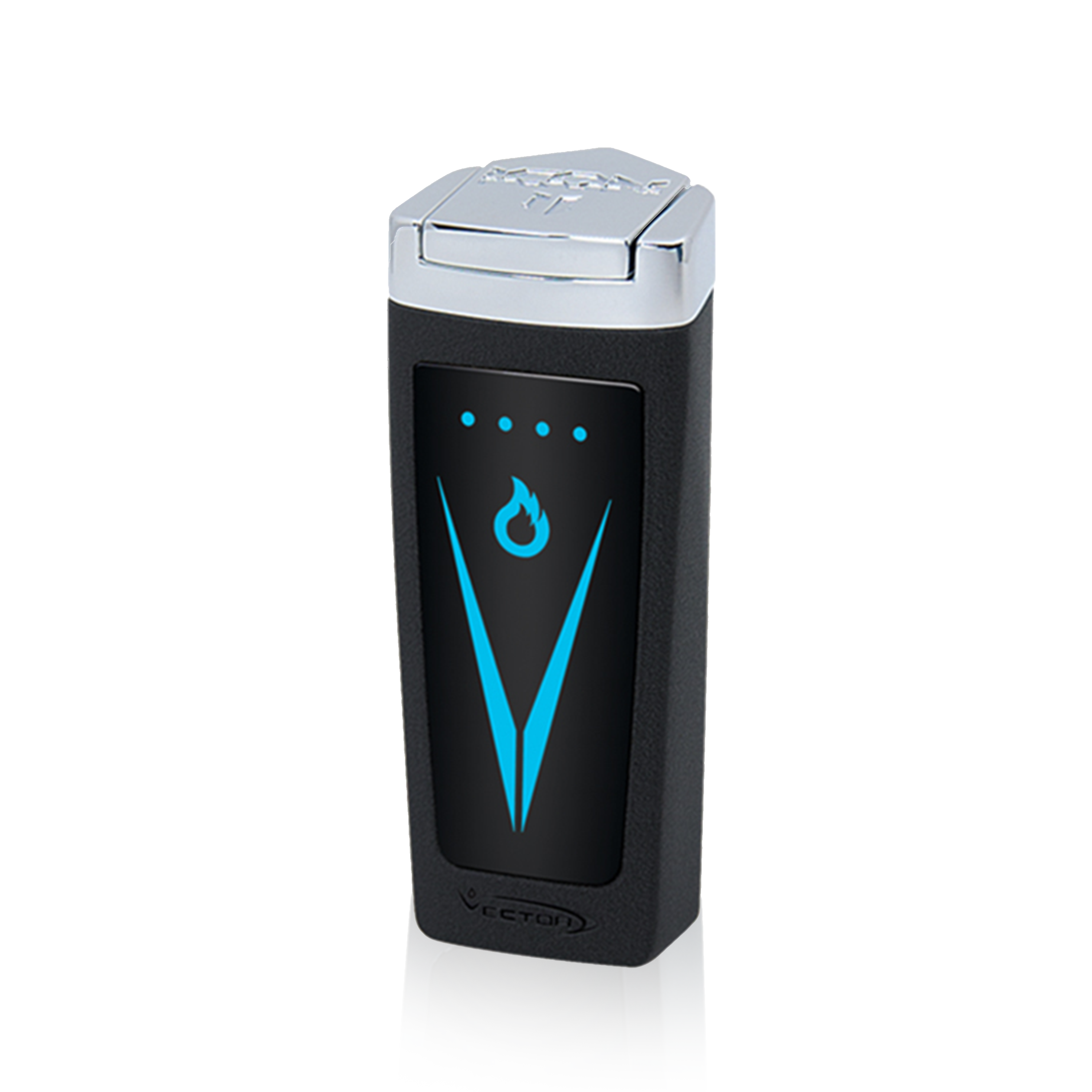 Vector ICON II Series High Quality Lighter - Black Crackle