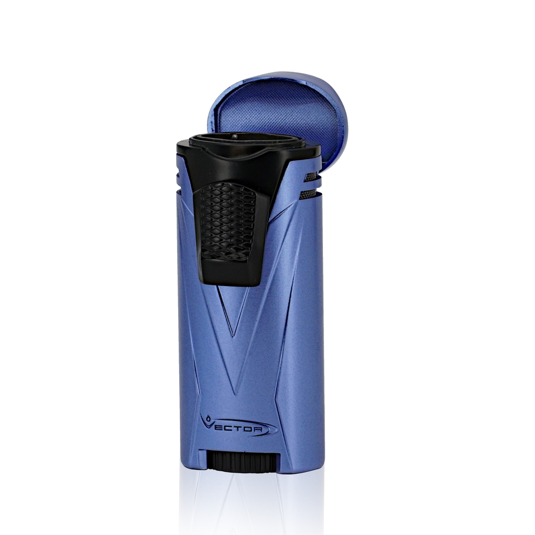 Vector IRONQUAD Series High Quality Lighter - Metallic Blue Matte