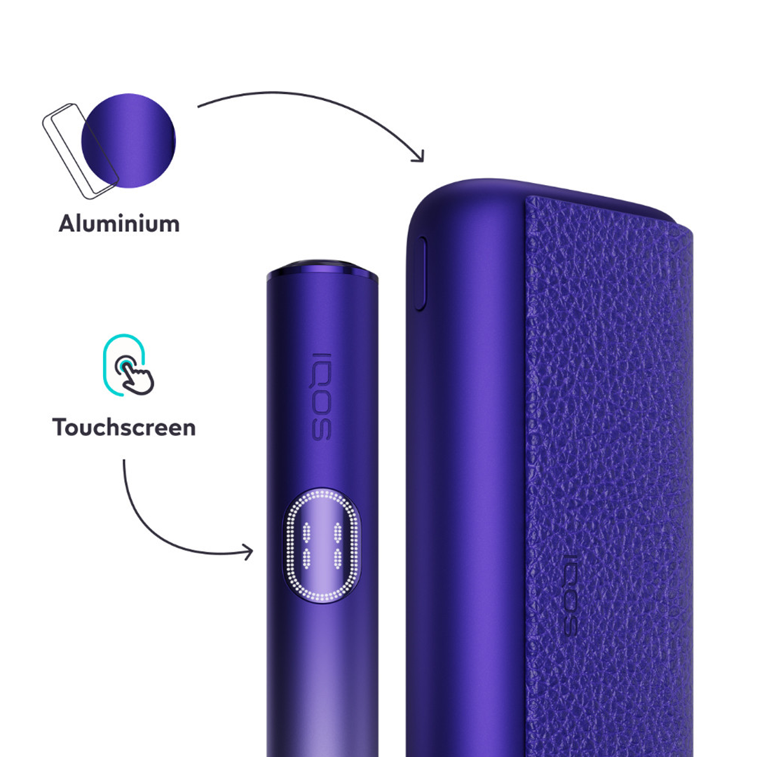 IQOS ILUMA i PRIME Electric Purple – Akiki's Cigars