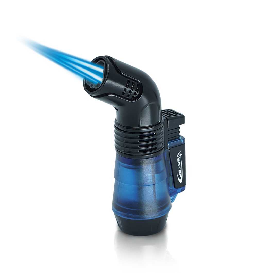 Vector MAXFORCE Series High Quality Lighter - Blue Transparent