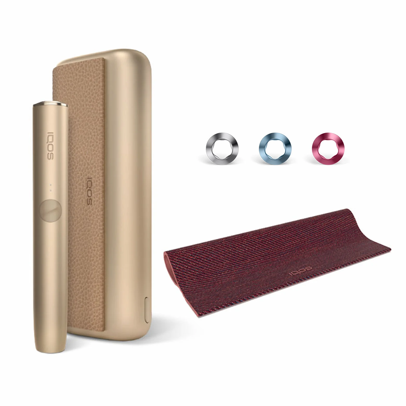IQOS ILUMA Prime Kit - Golden Khaki Bundle