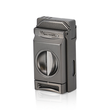 Charger l&#39;image dans la galerie, Vector SWITCH Series High Quality Lighter/Cutter - Gun Metal satin
