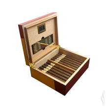 Load image into Gallery viewer, Parejo Cigar Humidor African Warriors Design
