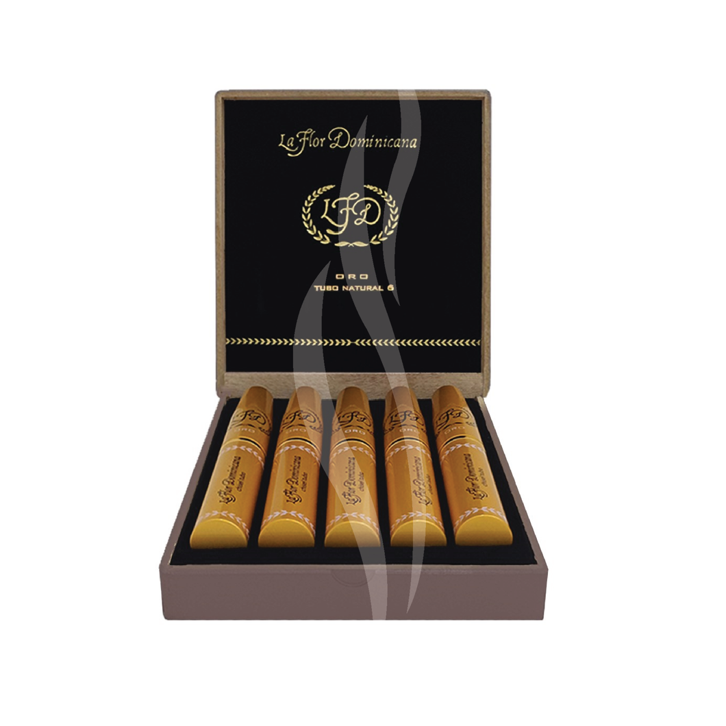 La Flor Dominicana Oro Tubo Natural 6